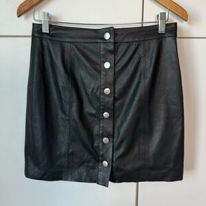 Philanthropy Skirt , Faux leather size M